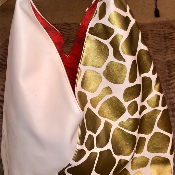 Printed Leather Purse/Tote - brand new - Picture 4 of 5